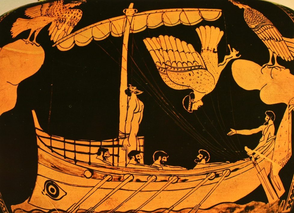 Odysseus and the Sirens, c. 480–470 BC